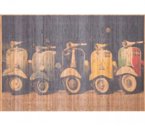 ВМ - Vespa5 Бамбуковое панно 890х1360 Vespa5 (коньяк12)